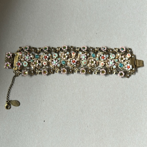 Vintage original Michal Negrin flower bracelet - Picture 4 of 8